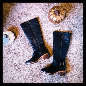 clarkdale sona knee high boot